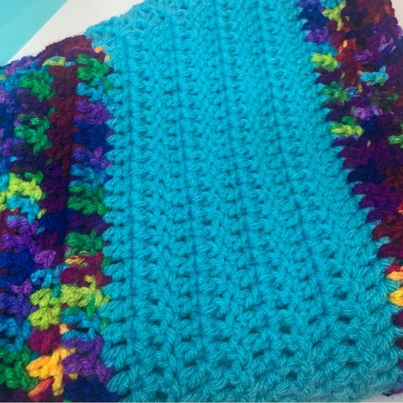 Handmade Crocheted Shall - Picture 2 of 7